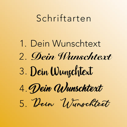 Edler Messing-Schlüsselanhänger personalisiert in Farbe Gold